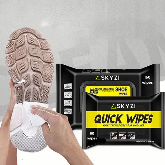 Kengänhoitopyyhkeet QuickWipes Kätevät 80 Kpl 2