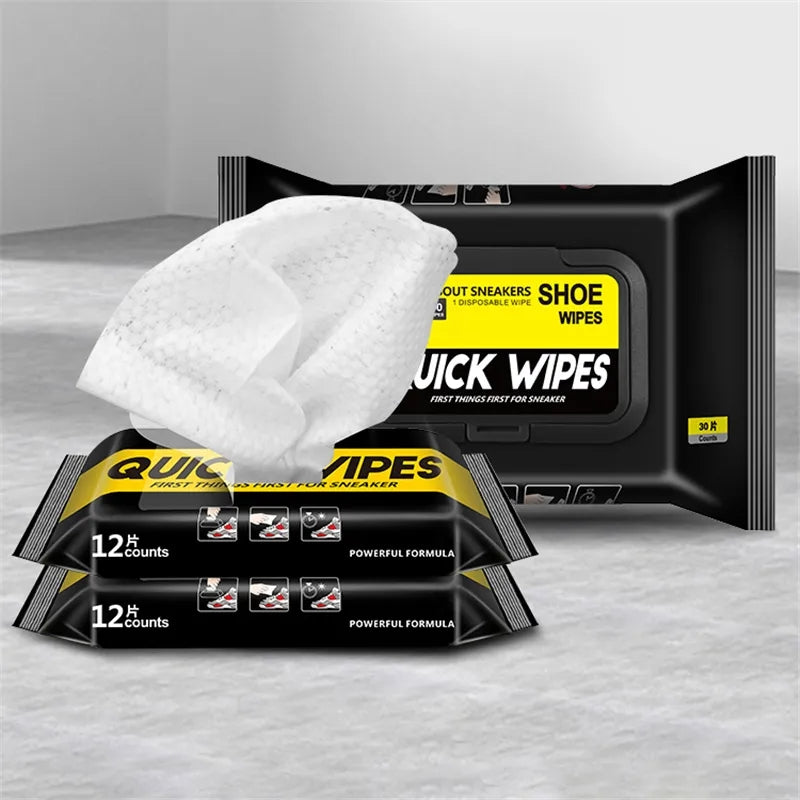 Kengänhoitopyyhkeet QuickWipes Kätevät 80 Kpl 6