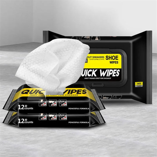Kengänhoitopyyhkeet QuickWipes Kätevät 80 Kpl 6