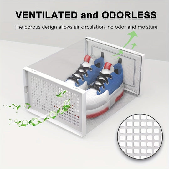 Kenkälaatikot Pinottavat Läpinäkyvät 2