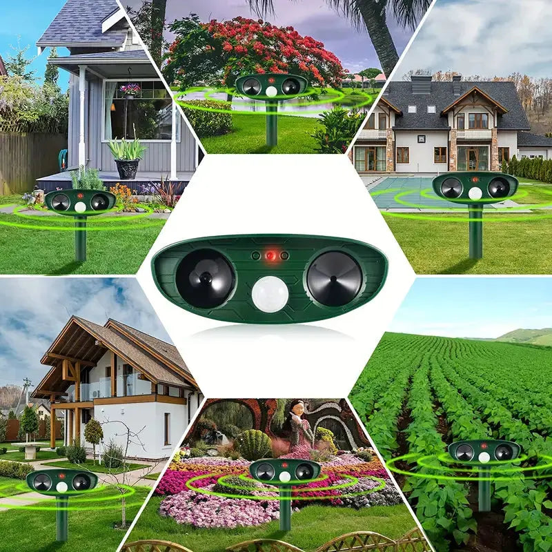 Kissankarkotin Aurinkovoimalla Ultraäänitekniikalla 3