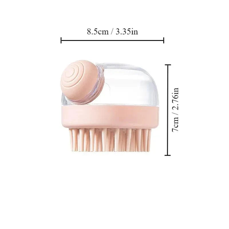 Koiran Kylpyharja Silikonilla ja Shampoo-annostelijalla 0