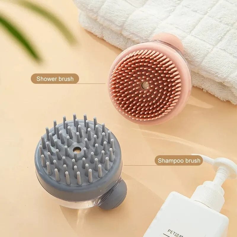 Koiran Kylpyharja Silikonilla ja Shampoo-annostelijalla 1