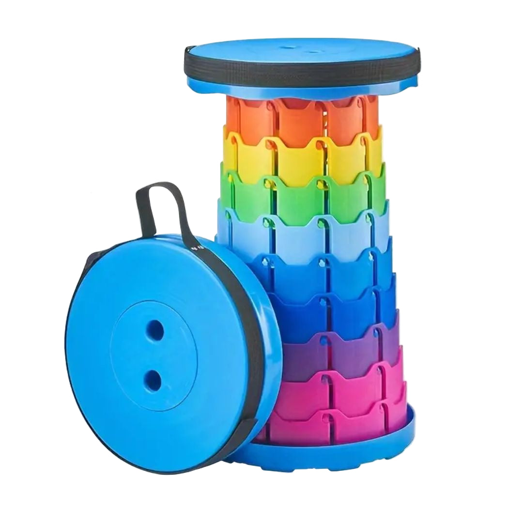 Kokoontaitettava Teleskooppijakkara Kevyt 0