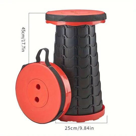 Kokoontaitettava Teleskooppijakkara Kevyt 10