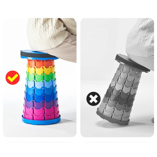 Kokoontaitettava Teleskooppijakkara Kevyt 4