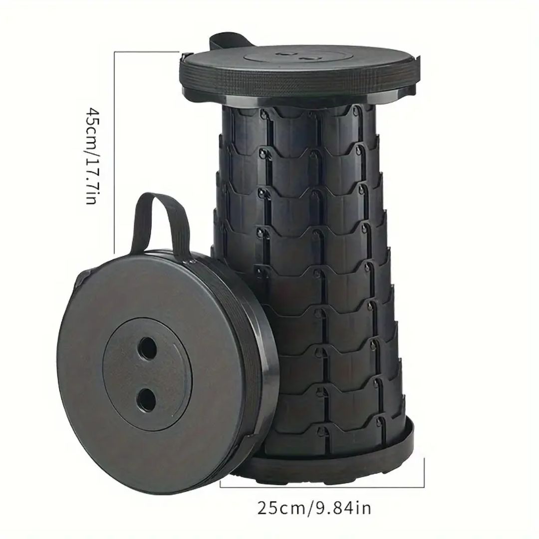 Kokoontaitettava Teleskooppijakkara Kevyt 9