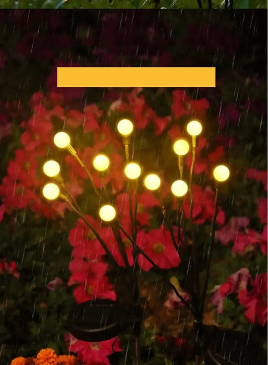 Kolmipäinen LED-puutarhavalaisin Aurinkoenergialla 3