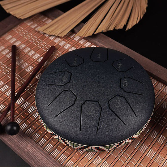 Kompakti 8-Ääninen Tongue Drum D-Duri 12