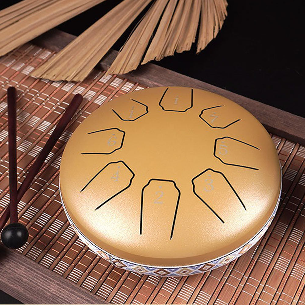Kompakti 8-Ääninen Tongue Drum D-Duri 16