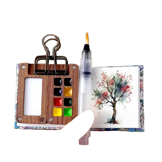 Kompakti Akvarellimaalaussetti 24 Väriä 0