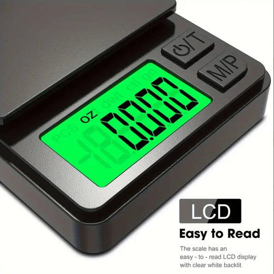 Kompakti Digitaalinen Vaaka Matkustamiseen Taustavalaistu LCD-näyttö 5
