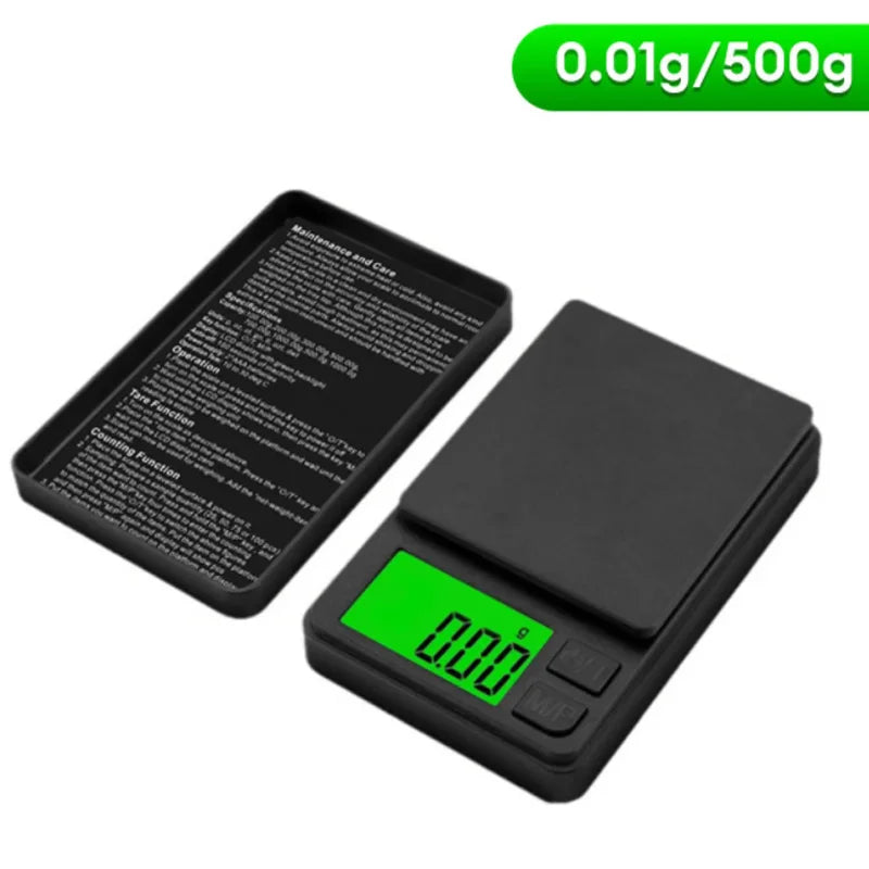 Kompakti Digitaalinen Vaaka Matkustamiseen Taustavalaistu LCD-näyttö 7