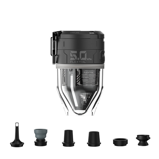 Kompakti Ilmapumppu LED-valolla Matkailuun ja Ulkoiluun 0
