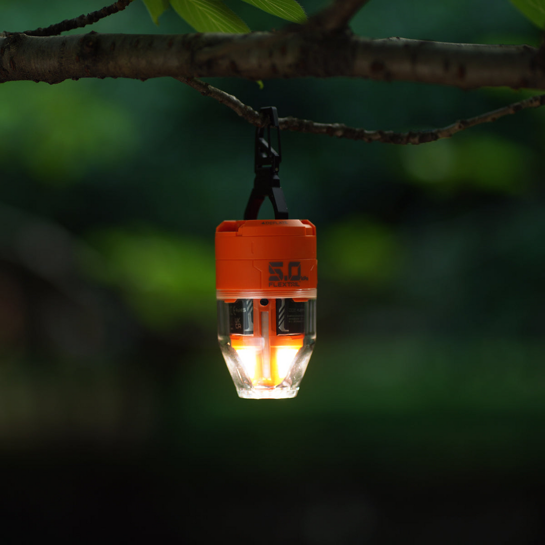 Kompakti Ilmapumppu LED-valolla Matkailuun ja Ulkoiluun 3