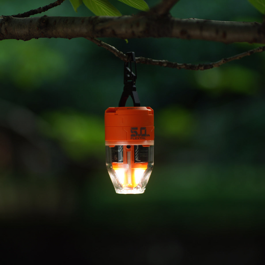Kompakti Ilmapumppu LED-valolla Matkailuun ja Ulkoiluun 3