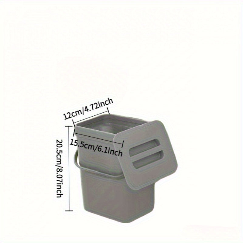 Kompakti Keittiökompostiastia Käytännöllisellä Muotoilulla 8