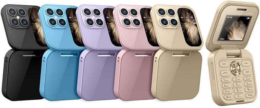 Kompakti Taitettava Puhelin Dual SIM 5