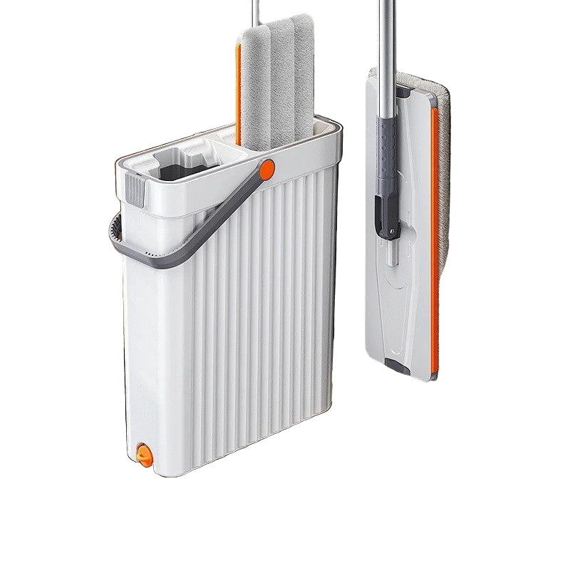 Kotitalouksien Itsekiertyvä Moppi Ultraohut Ergonominen Siivousväline 0