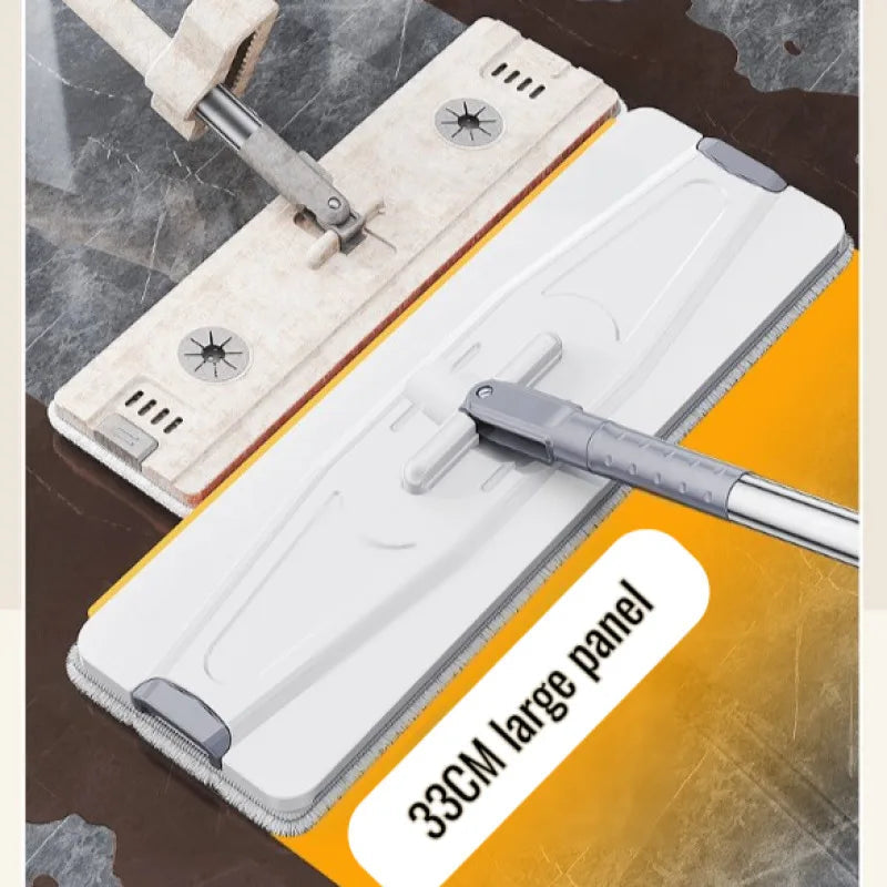 Kotitalouksien Itsekiertyvä Moppi Ultraohut Ergonominen Siivousväline 6