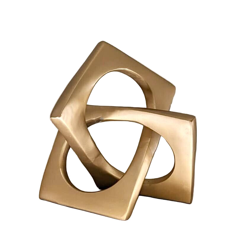 Kultainen Koristeellinen Solmuveistos 0