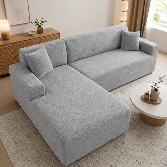 L-Shaped Sofa Cover Practical 6