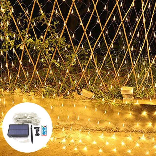 LED-Valoverkko Ulko- ja Sisäkäyttöön Värikkäillä Valoilla 0