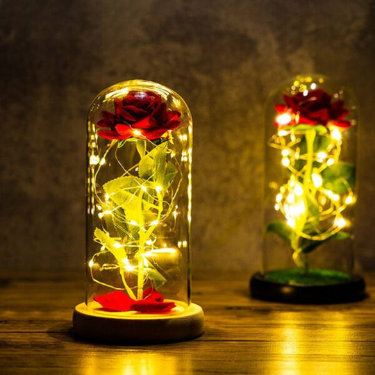 LED-ikuinen ruusu 3
