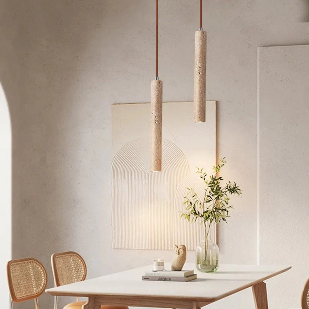 LED-kattokruunu Minimalistisella Wabi-Sabi -tyylillä 2