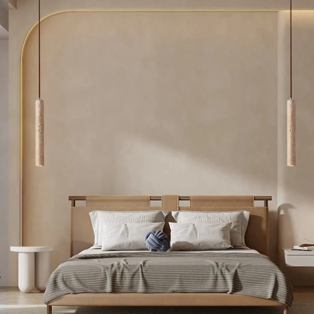 LED-kattokruunu Minimalistisella Wabi-Sabi -tyylillä 3