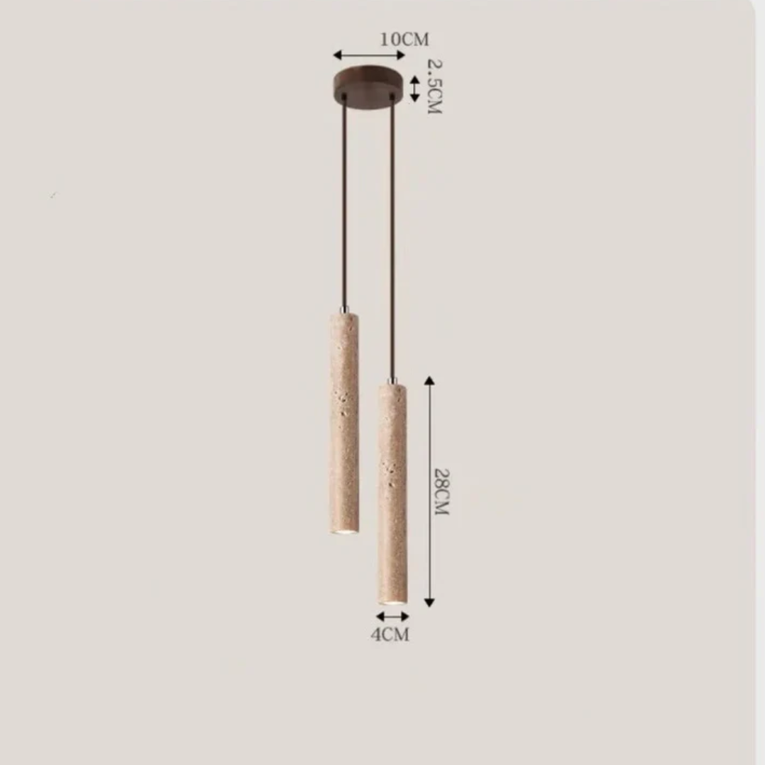LED-kattokruunu Minimalistisella Wabi-Sabi -tyylillä 6