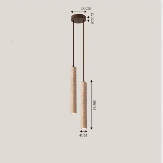 LED-kattokruunu Minimalistisella Wabi-Sabi -tyylillä 6