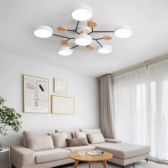 LED-kattovalaisin Haarautunut Skandi-tyylinen 8