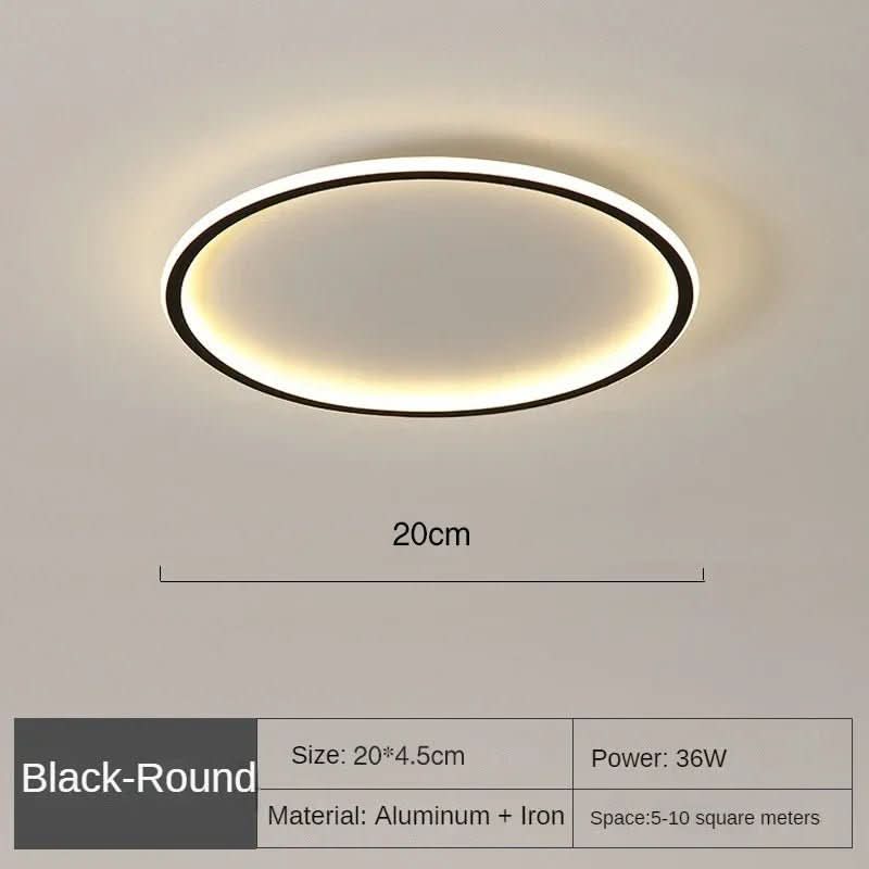 LED-kattovalaisin Pyöreä Skandinaavinen Design 5