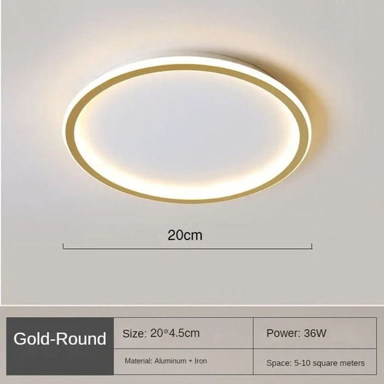 LED-kattovalaisin Pyöreä Skandinaavinen Design 7