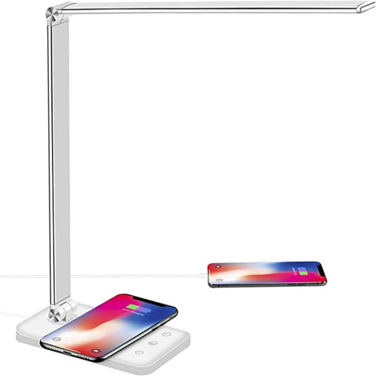 LED-pöytävalaisin Moderni USB-latausportilla 5