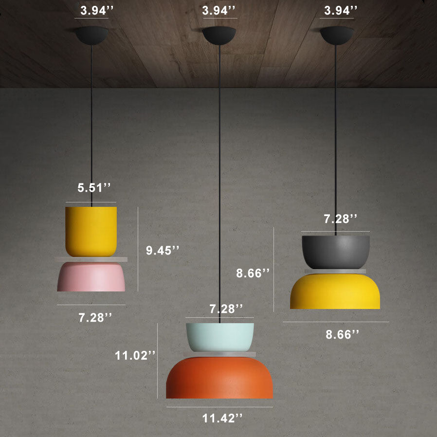 LED-riippuvalaisin Skandinaavinen Muotoilu 4