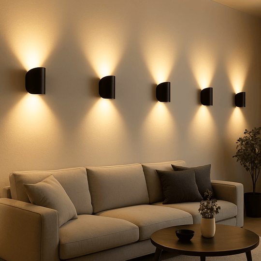 LED-seinävalaisin Moderni Tyylillä 2