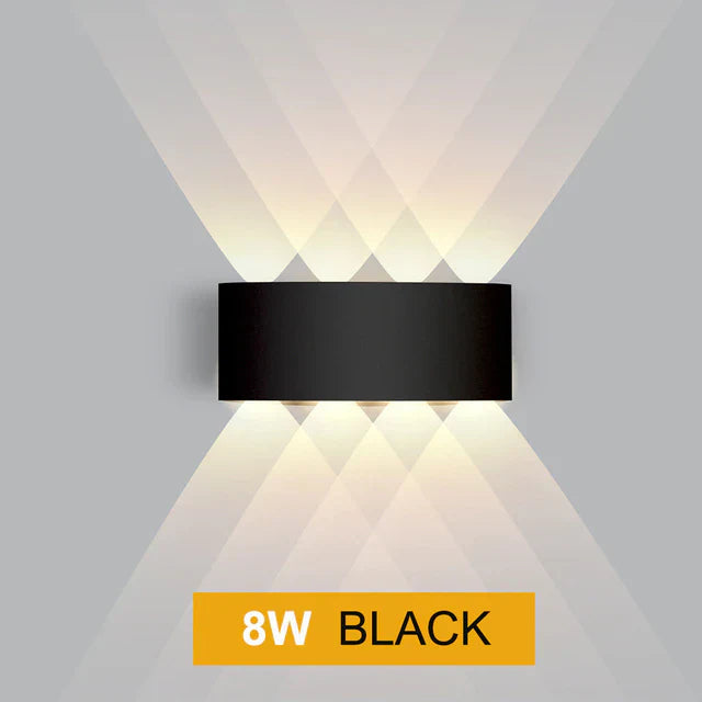 LED-seinävalaisin Ulkokäyttöön Veda 12