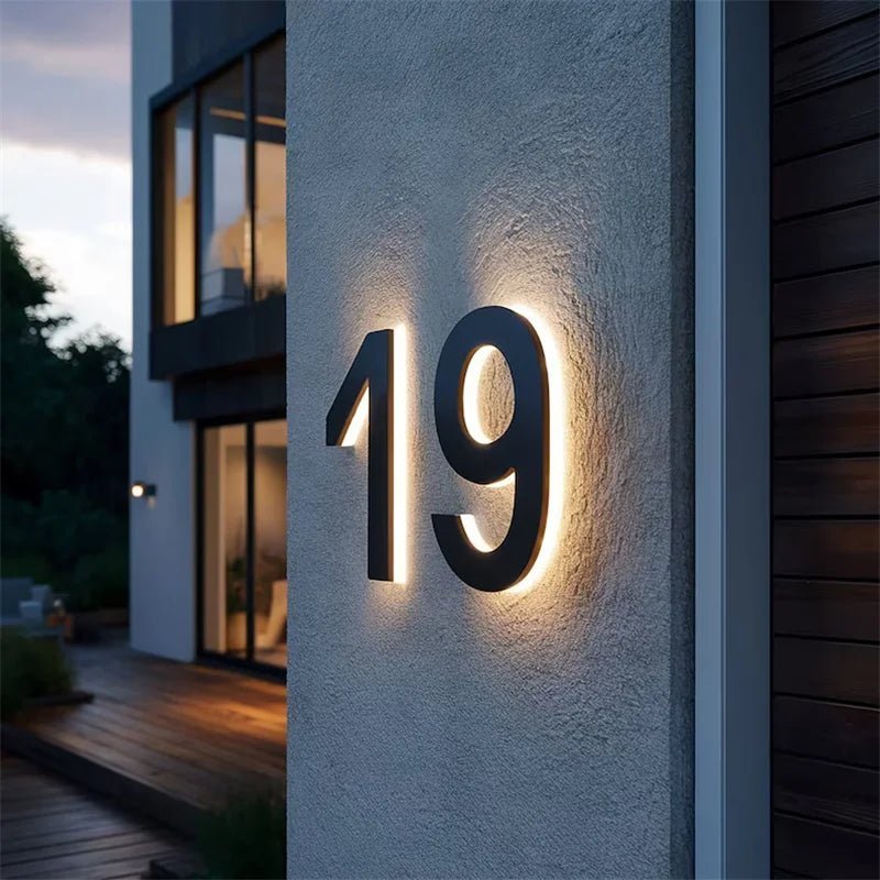LED-talonumerot Moderniin Tyyliin 1