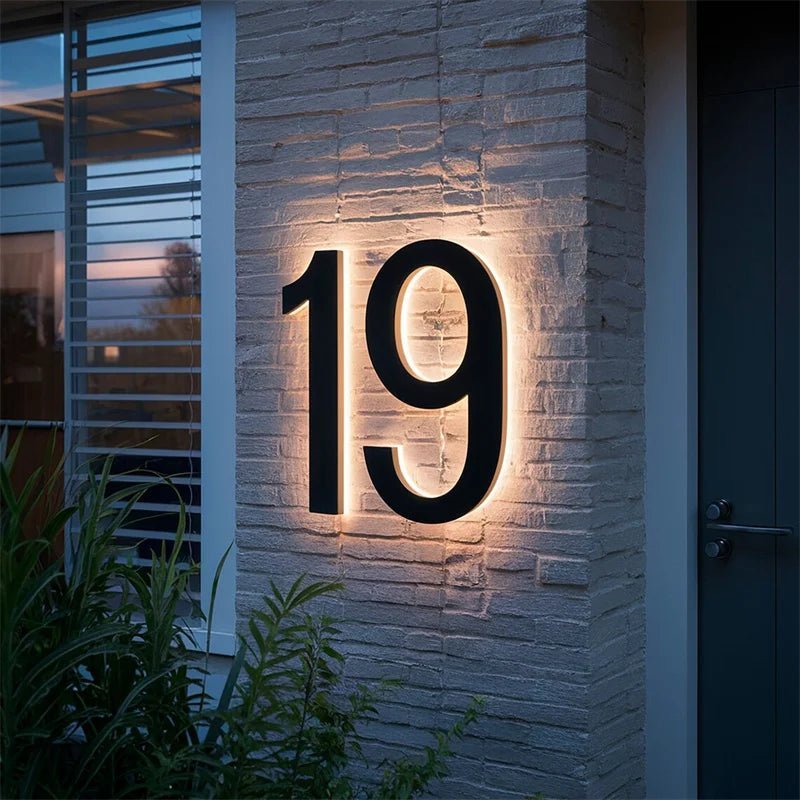 LED-talonumerot Moderniin Tyyliin 2