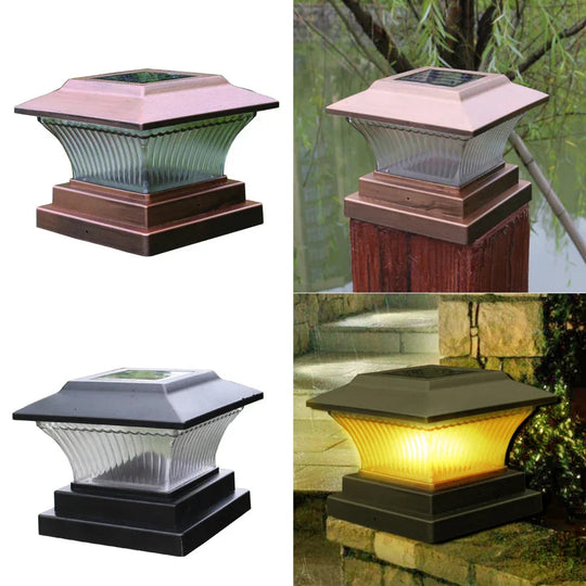 LED-ulkovalaisin LumiPillar modernilla muotoilulla 1