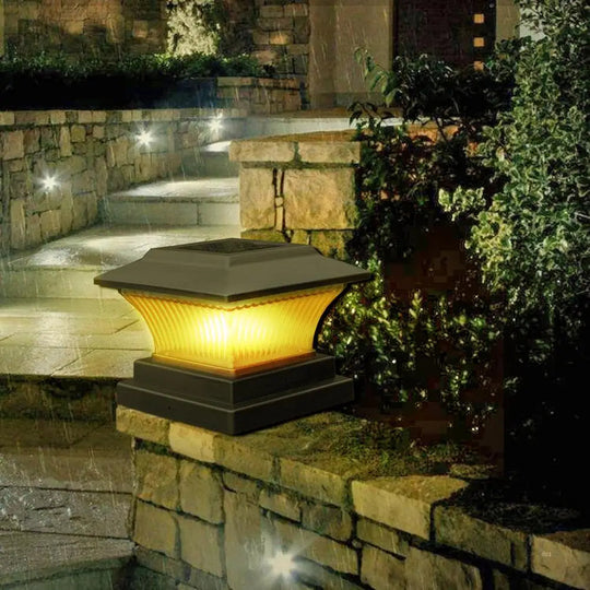 LED-ulkovalaisin LumiPillar modernilla muotoilulla 4
