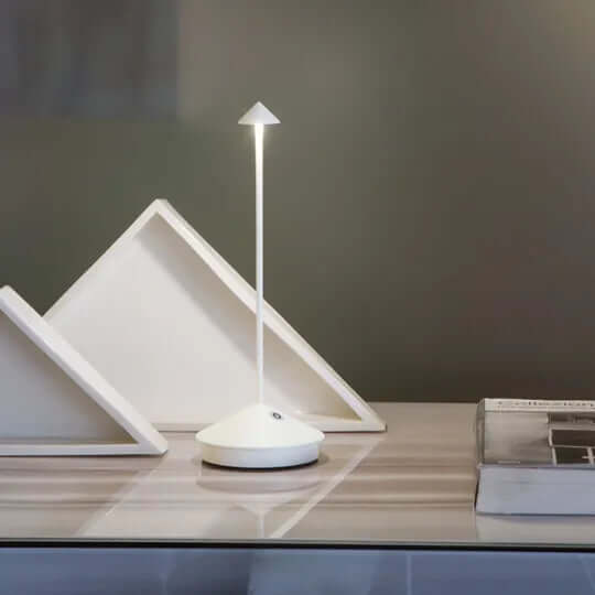 Ladattava Pöytävalaisin Moderni Himmennettävä Langaton Vedenpitävä Design 6