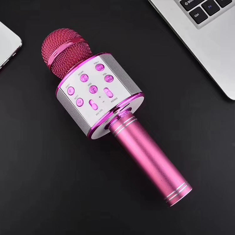 Langaton Karaokemikrofoni Monikäyttöisellä Suunnittelulla 4