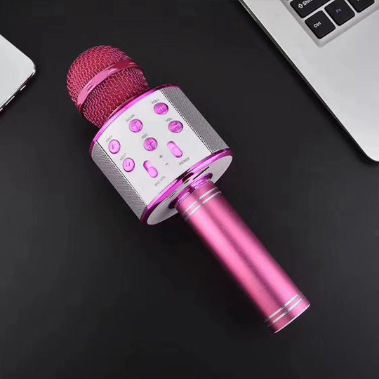 Langaton Karaokemikrofoni Monikäyttöisellä Suunnittelulla 4