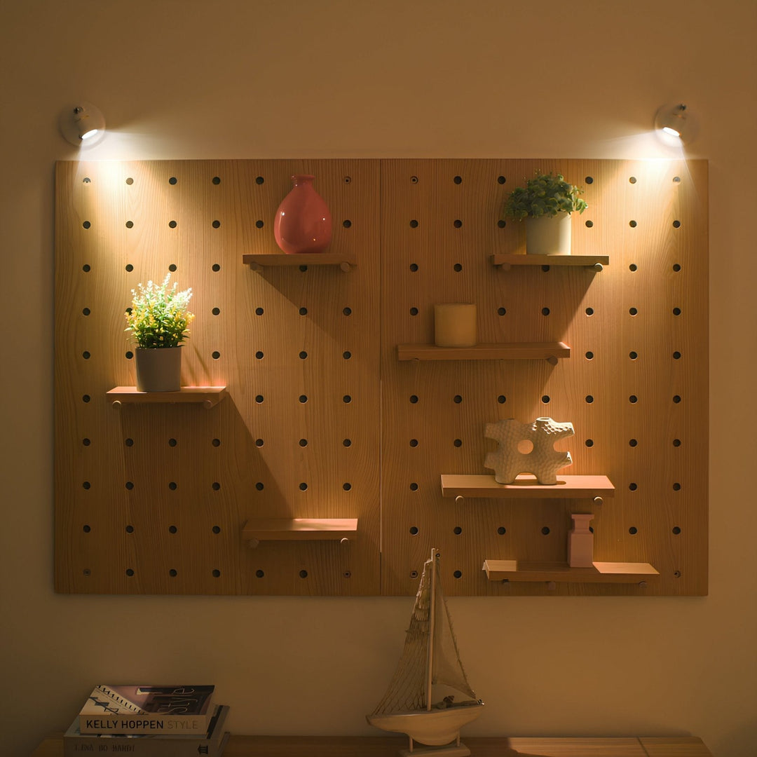 Langaton LED-kohdevalo Monisuuntainen Valaistus 2