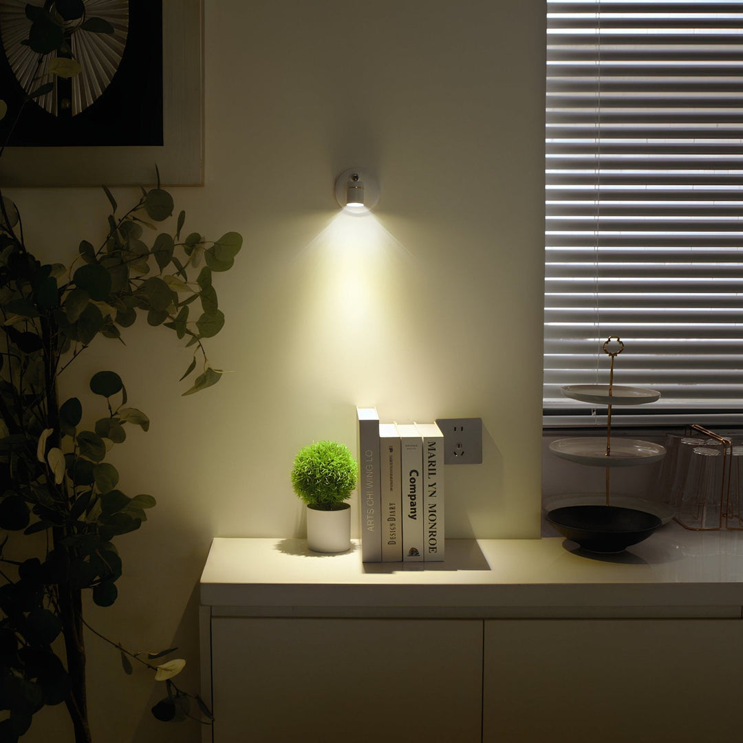 Langaton LED-kohdevalo Monisuuntainen Valaistus 3