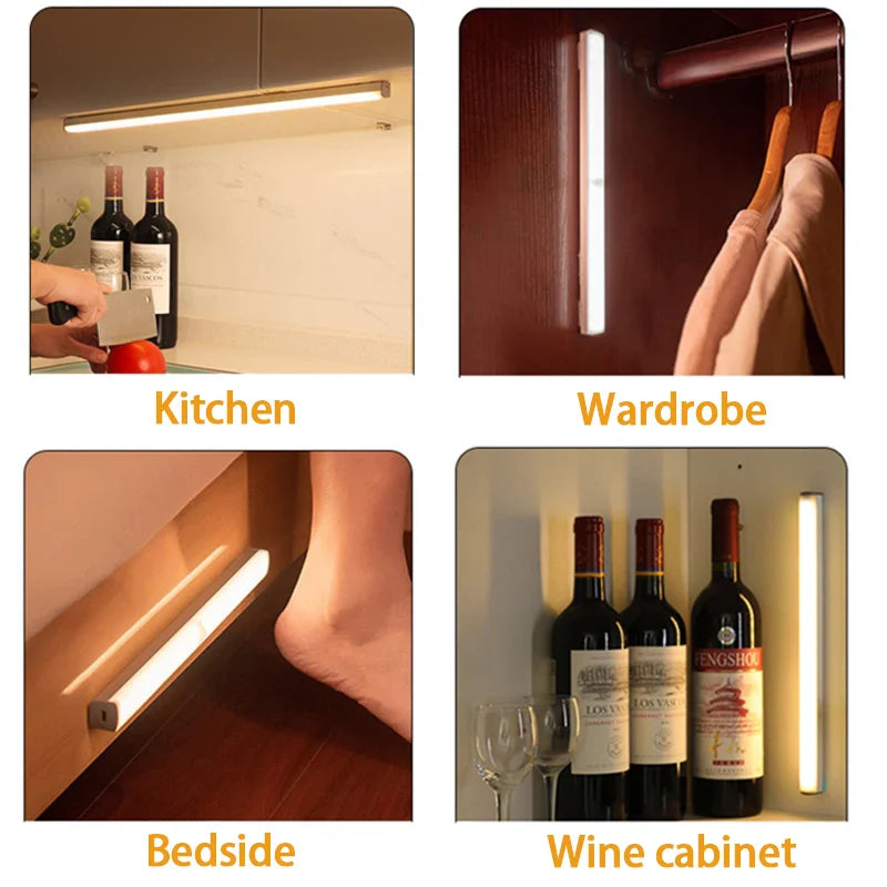 Langaton LED-lamppu Liiketunnistimella 4