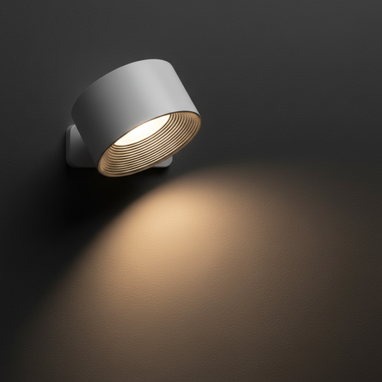 Langaton LED-seinävalaisin 360° säädettävä 10